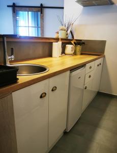 A cozinha ou kitchenette de Guest House Relić
