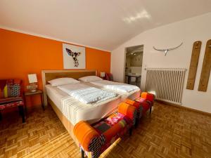 Postelja oz. postelje v sobi nastanitve Boutique Hotel Oase