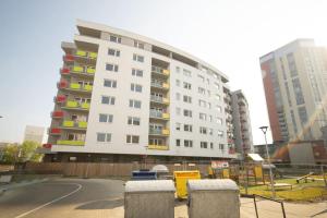 Budova, v ktorej sa apartmán nachádza