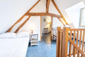 Gîte Wanouchka - comfort in the countryside!客房内的一张或多张床位