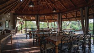 A restaurant or other place to eat at Mashatu Lodge