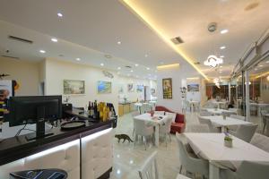 Hotel Iliria的休息区