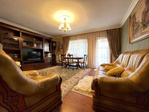 TV/trung tâm giải trí tại Apartament Boem în Inima Oraşului Craiova