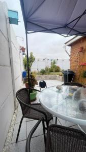 Ein Balkon oder eine Terrasse in der Unterkunft Casa marejada
