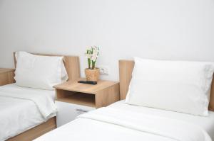 Voodi või voodid majutusasutuse Nego apartmani toas