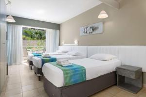Postel nebo postele na pokoji v ubytování Lito Hotel