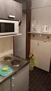 Η κουζίνα ή μικρή κουζίνα στο Apartmá Adam
