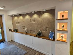 Ο χώρος του λόμπι ή της ρεσεψιόν στο Ferienapartment Wilma