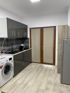 Kuchyň nebo kuchyňský kout v ubytování Studio nr 1 confort