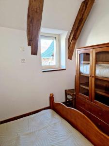 Le Puy d'Aubrac 객실 침대