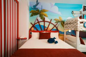 Postel nebo postele na pokoji v ubytování Hotel Magic Fantasy