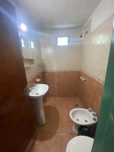 Koupelna v ubytování Casa de Campo Tierra de ensueños
