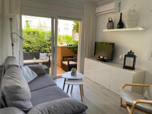 Ruang duduk di Apartamentos Stil Mar Anna - Stil Mar Anna 1