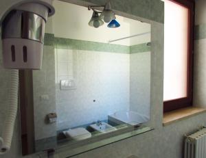 Koupelna v ubytování Aliseo B&B + 2 fotografie