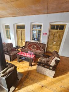 Area soggiorno di Guest House Ketevan Niguriani