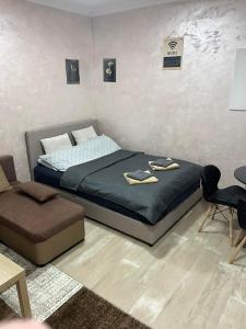 Postelja oz. postelje v sobi nastanitve Apartmani Vrabac 2