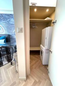 Koupelna v ubytování 1.5 room apartment in Zurichberg (SU-62)