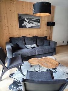 Posezení v ubytování A cosy nest at the foot of the slopes