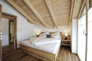 Postel nebo postele na pokoji v ubytování Appartements Rosenhof