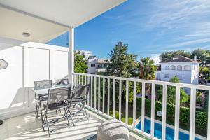 A balcony or terrace at Tango