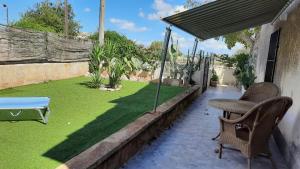 A garden outside A'MA CASA