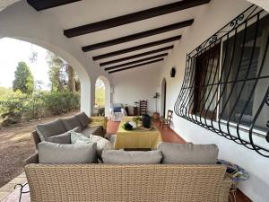 Χώρος καθιστικού στο Casa Margarida. Jávea.