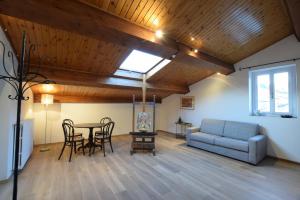 Posezení v ubytování La casa del pittore Squillantini suite