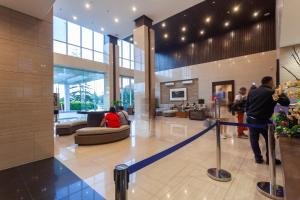 Vstupní hala nebo recepce v ubytování Room 2222 - Tagaytay, PH + 37 fotografií