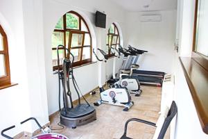 Fitness centrum a/nebo fitness zařízení v ubytování Hotel Esprit