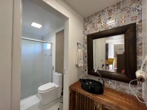 Bilik mandi di Apartamentos de Altitude Urubici +38 gambar