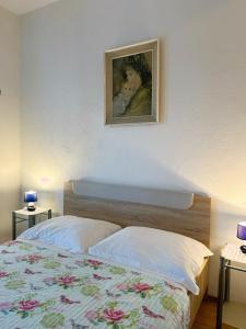 Postel nebo postele na pokoji v ubytování Apartments Valjan