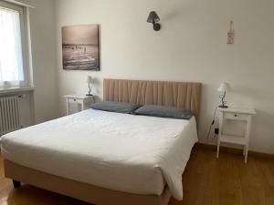Postel nebo postele na pokoji v ubytování Bed and Breakfast AnnA