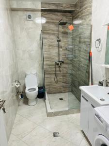Un baño de Twins Tower