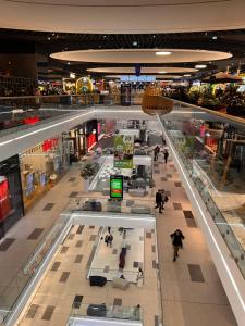 an overhead view of a shopping mall at Casa carților - House of book’s in Bucharest