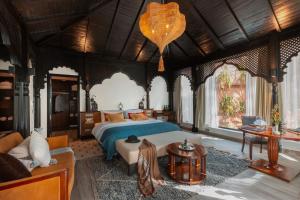 Χώρος καθιστικού στο Palais Mirage d'Atlas, Hôtel de Luxe & Spa