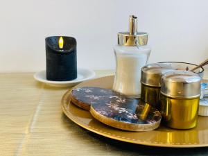 Nápoje v ubytování Apartmán v zahradě Malšovice