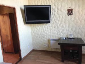 TV a/nebo společenská místnost v ubytování Complex Khutor