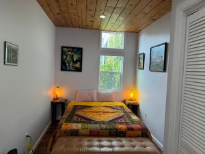 Cama o camas de una habitación en Garden Guesthouse