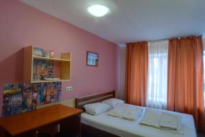 Posteľ alebo postele v izbe v ubytovaní Hostel Podolski Plus