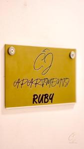 Certifikát, hodnocení, plakát nebo jiný dokument vystavený v ubytování CJ Apartments