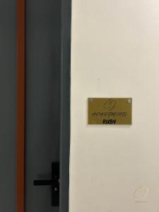 Certifikát, hodnocení, plakát nebo jiný dokument vystavený v ubytování CJ Apartments