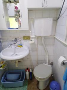 Koupelna v ubytování Smestaj Veselka