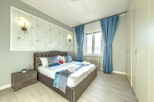 Postel nebo postele na pokoji v ubytování T&F HOUSE