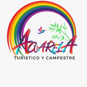 パストにあるACUARELA TURÍSTICO Y CAMPESTREの蝶花虹