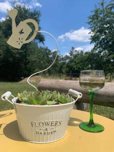 Zahrada ubytování Maison d hôtes SPA Pivoine et Colibri