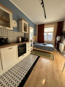 Kuchyňa alebo kuchynka v ubytovaní Perfect Stay - "Apartament Zamkowy" - parking place