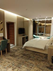 TV a/nebo společenská místnost v ubytování فندق سي قل - Sea gull Hotel