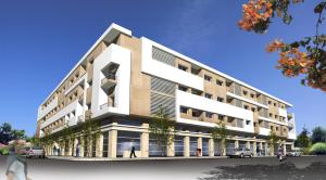 an architectural rendering of an apartment building at AEROPORT TECHNOPOLIS a1 in Oulad Yakoub