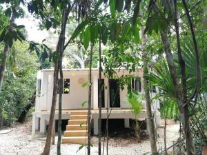 Jolie Jungle Eco Hotel外面的花园