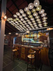 Lounge nebo bar v ubytování Porsu